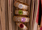Meridian Dome Ring in Garnet