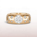Meridian Dome Ring in Diamond